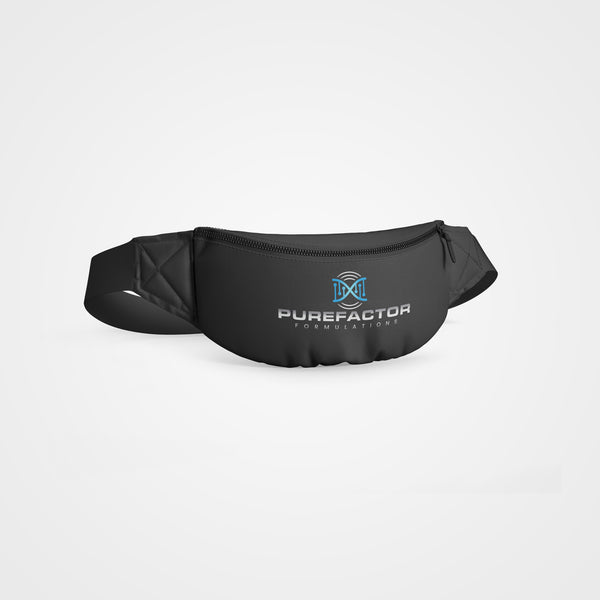 Purefactor Black Fanny Pack